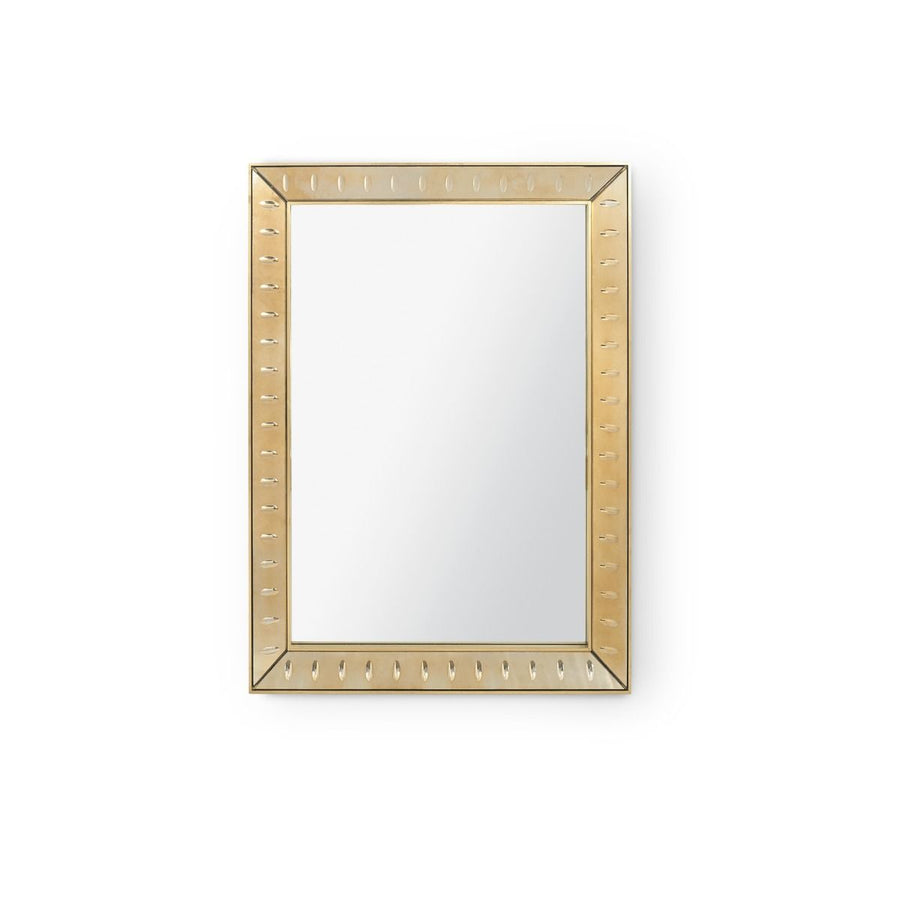 Reese Small Mirror, Antique Champagne Mirror