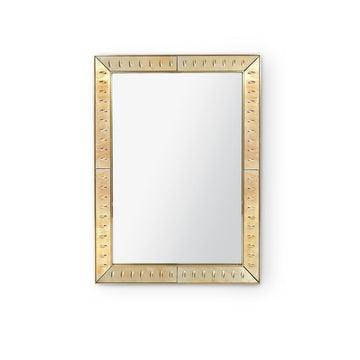 Reese Large Mirror, Antique Gold