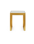 Rialto Nesting Tables Set of 2, Gold Leaf