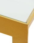 Rialto Nesting Tables Set of 2, Gold Leaf