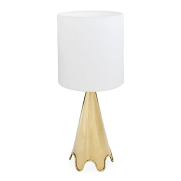 Brass Ripple Table Lamp