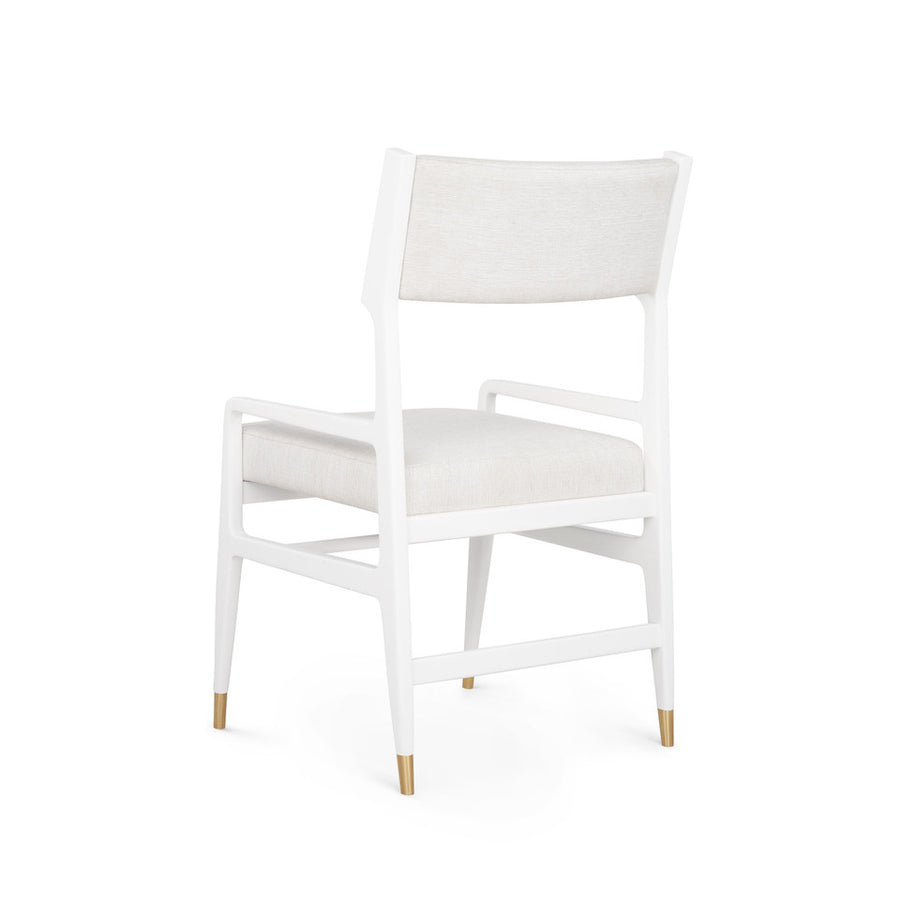 Renata Arm Chair, Eggshell White