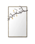 Rowan Large Mirror, Antique Brass