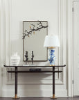 Rowan Large Mirror, Antique Brass