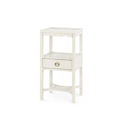 Sara 1-Drawer End Table, Sailcloth Sheen