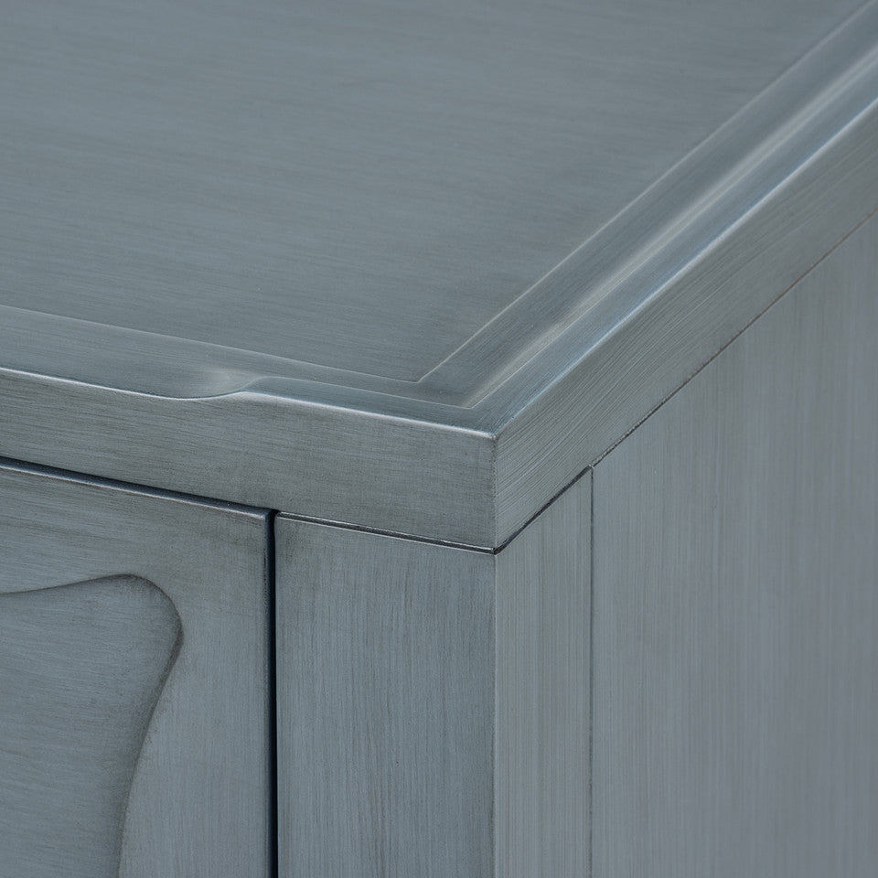 Sara 3-Drawer End Table, Foggy Horizon