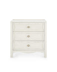 Sara 3-Drawer End Table, Sailcloth Sheen