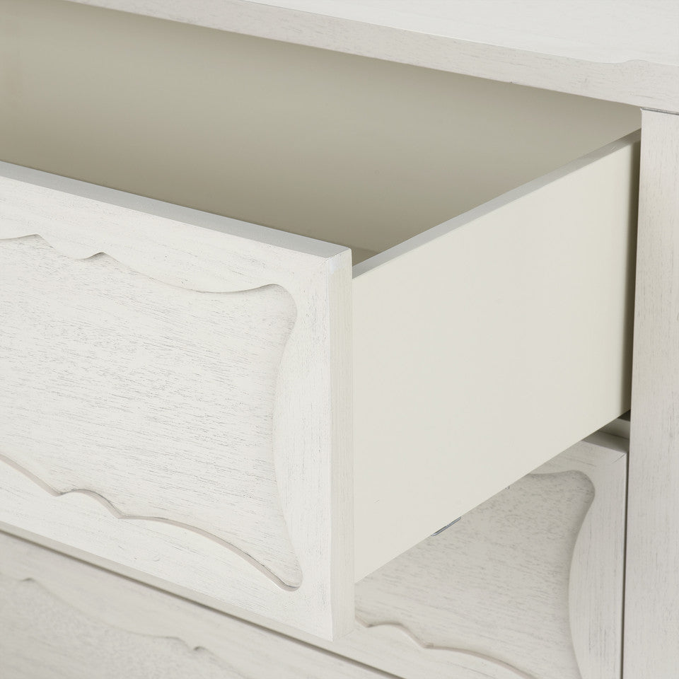 Sara 3-Drawer End Table, Sailcloth Sheen