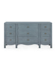 Sara Extra Large 9-Drawer Cabinet, Foggy Horizon