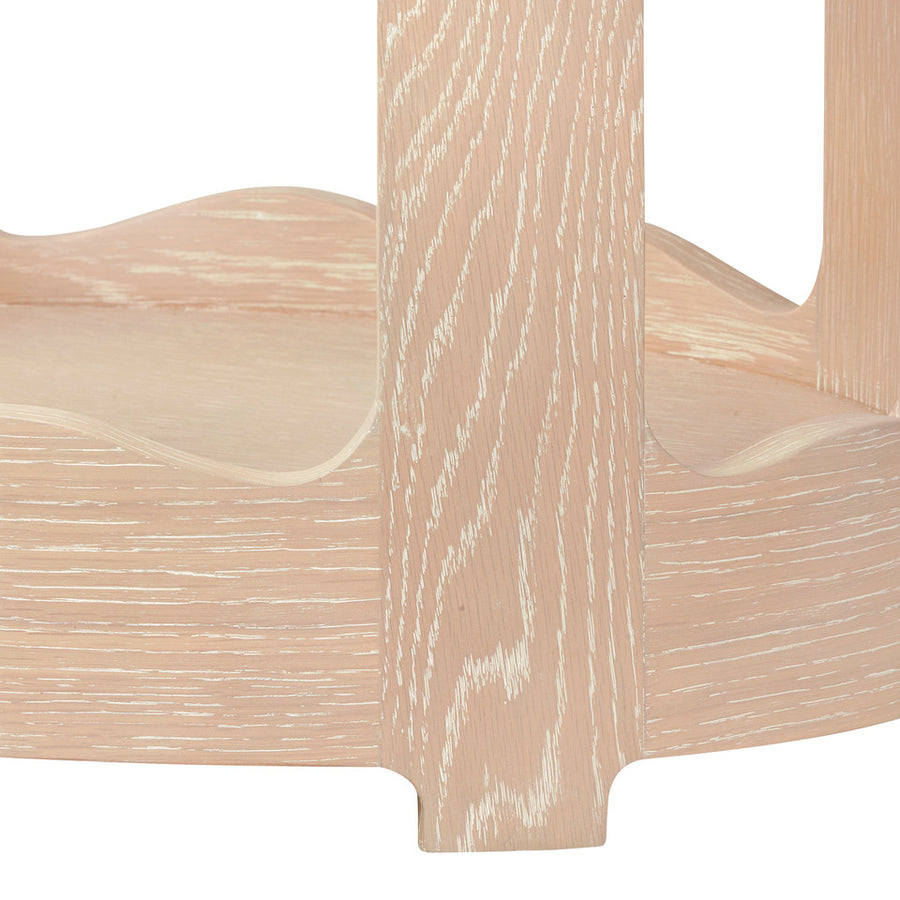 Scarlett 1-Drawer End Table, Sand