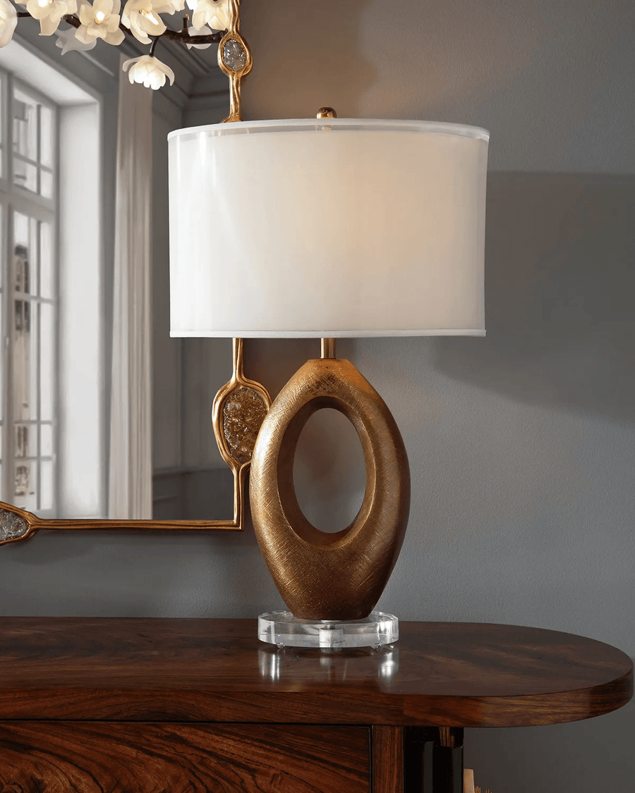 Oval Table Lamp - Maison Vogue