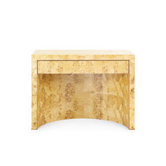 Sloane 1-Drawer Side Table, Burl