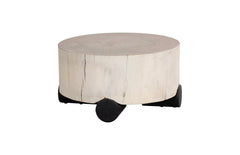 Core Coffee Table Black Base, Bleached - Maison Vogue