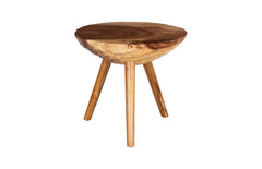 Indent Side Table Natural, LG