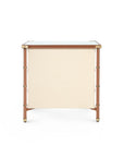 Toulon 3-Drawer Side Table, Tan