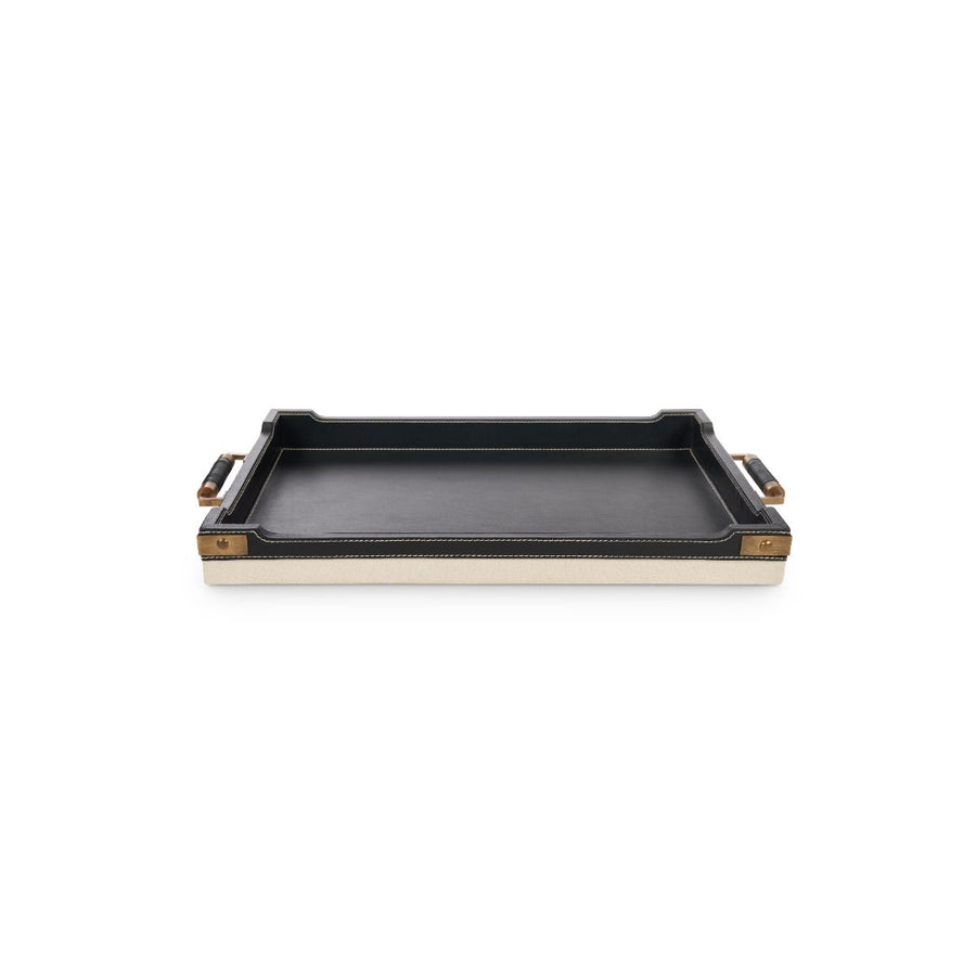 Toulon Rectangular Serving Tray, Black