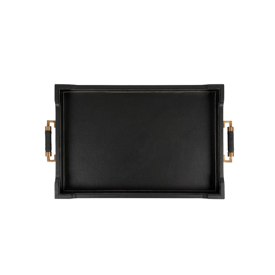 Toulon Rectangular Serving Tray, Black