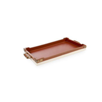 Toulon Rectangular Serving Tray, Tan