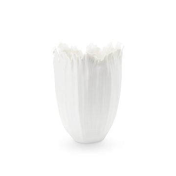 Tulip Vase, Blanc De Chine