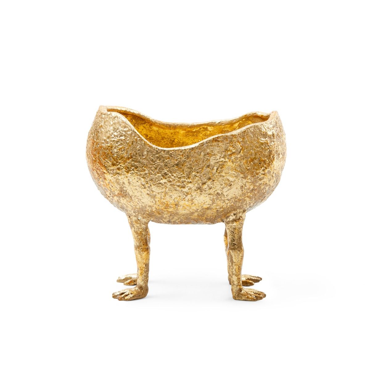 Tumbler Bowl, Gold Leaf