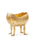 Tumbler Bowl, Gold Leaf