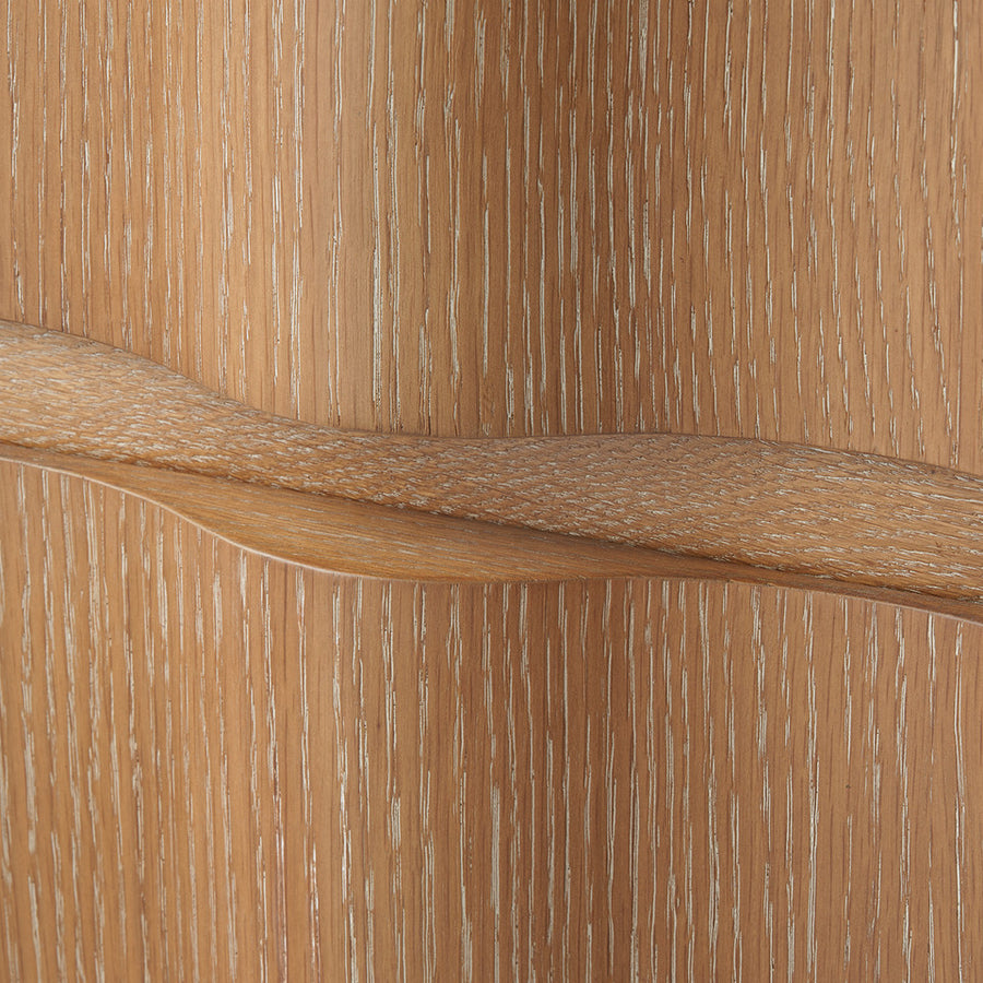 Vanessa Small 3-Drawer End Table, Almond