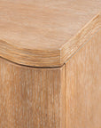 Vanessa 3-Drawer End Table, Almond