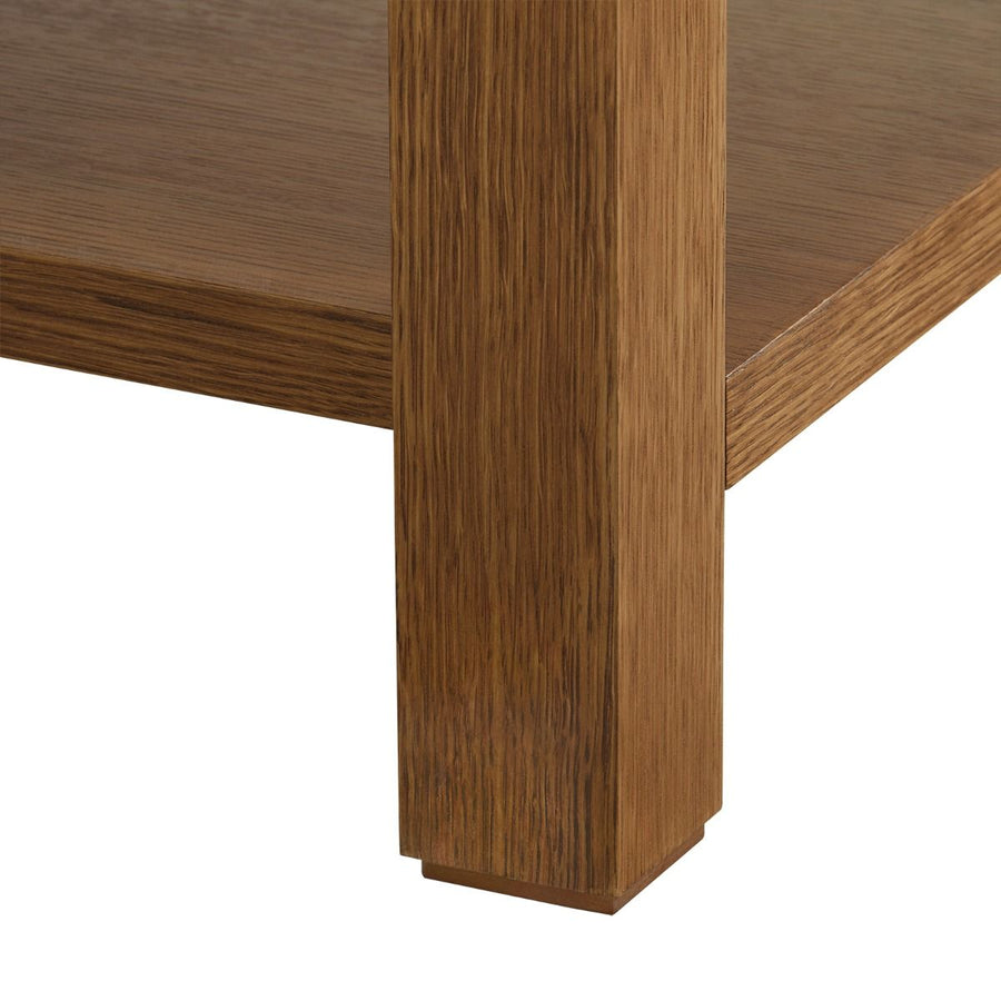 Velma Coffee Table, Honeyed Burl