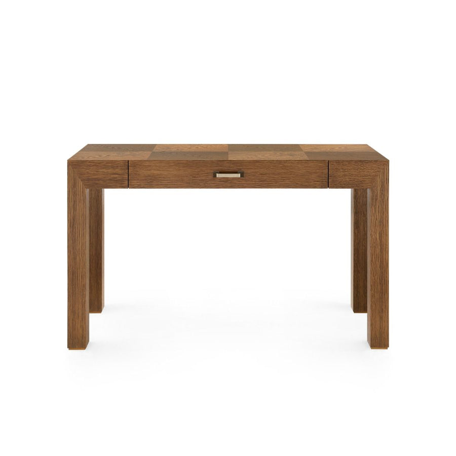Velma Desk, Honeyed Burl