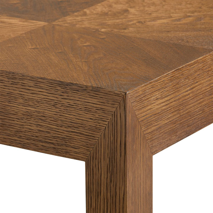 Velma Desk, Honeyed Burl