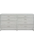 Vivian 8-Drawer, Soft Grey - Maison Vogue