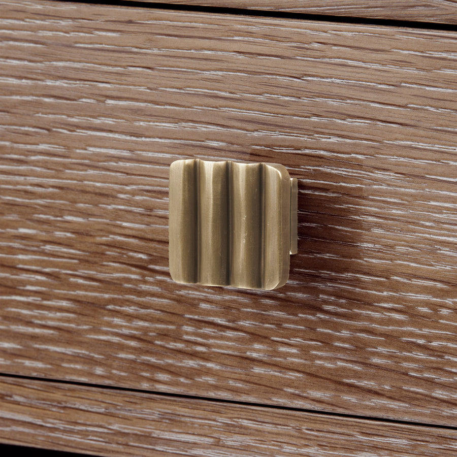 Warren 2-Drawer End Table, Soft Glow Oak