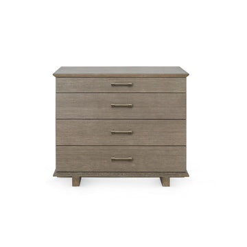 Watson Large 4-Drawer, Light Mocha Shimmer Weave