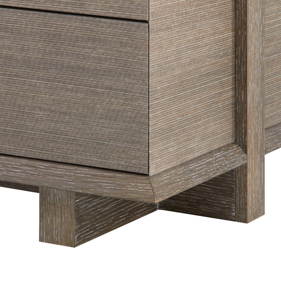 Watson Large 4-Drawer, Light Mocha Shimmer Weave