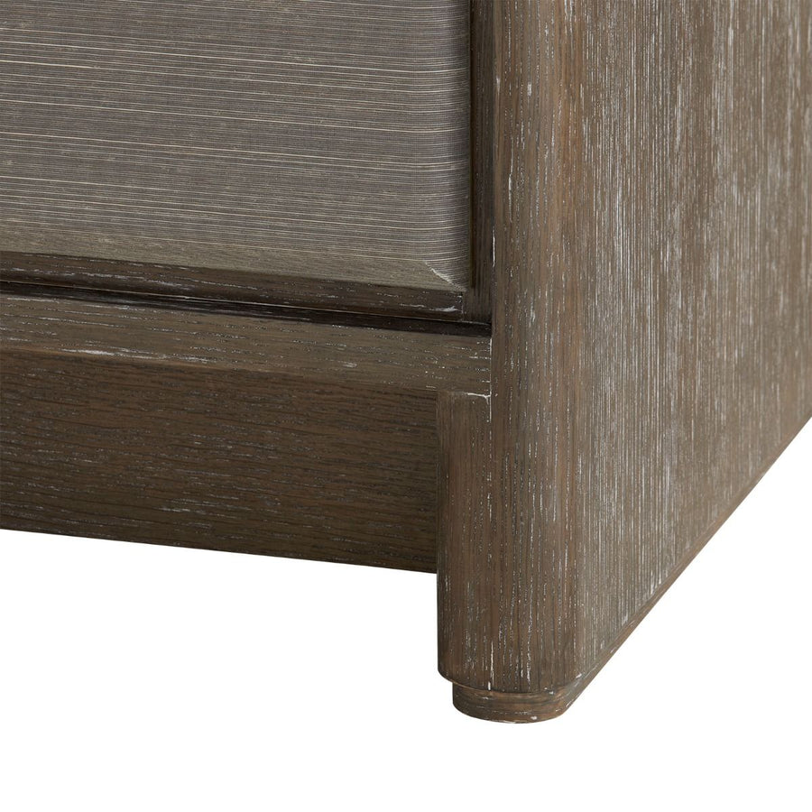 Wesley Tall 5-Drawer, Light Mocha Shimmer Weave