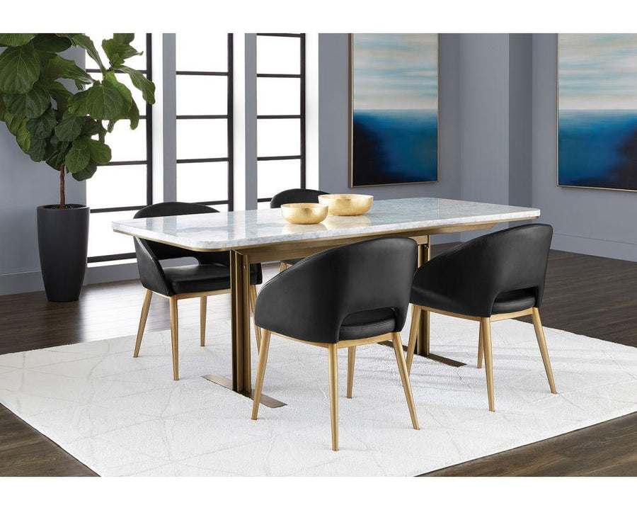 Thatcher Dining Armchair - Maison Vogue