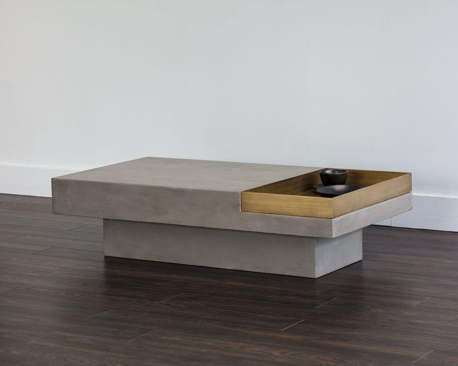 Quill Coffee Table - Rectangular - Maison Vogue