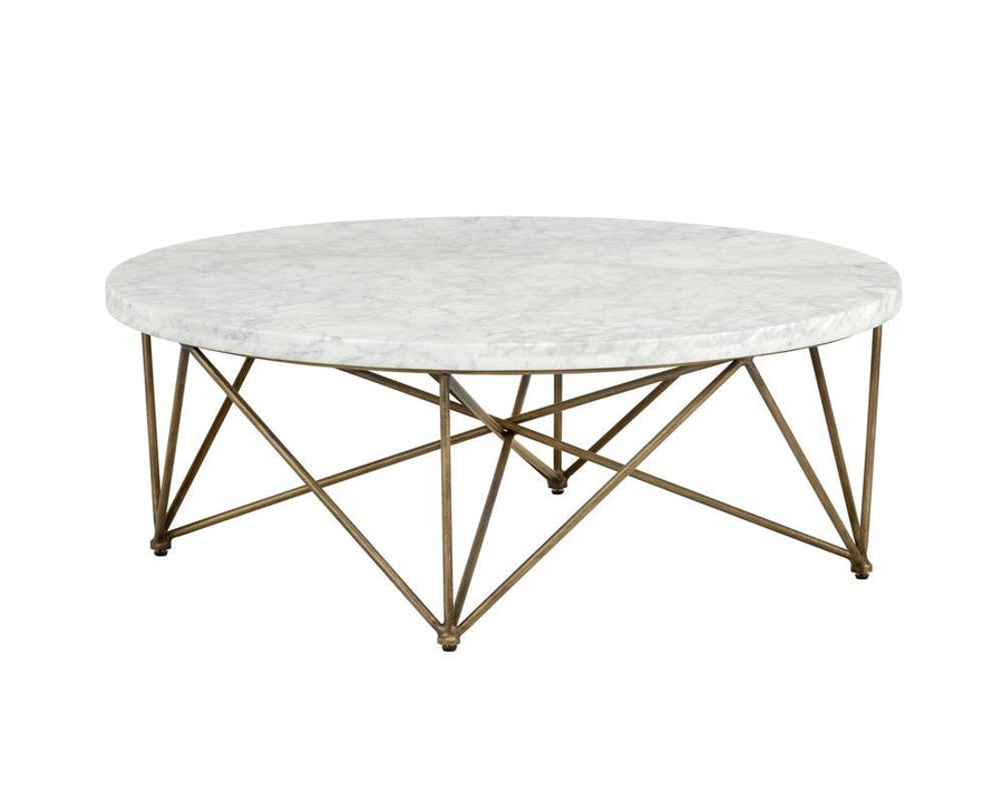 Skyy Coffee Table - Round - Maison Vogue