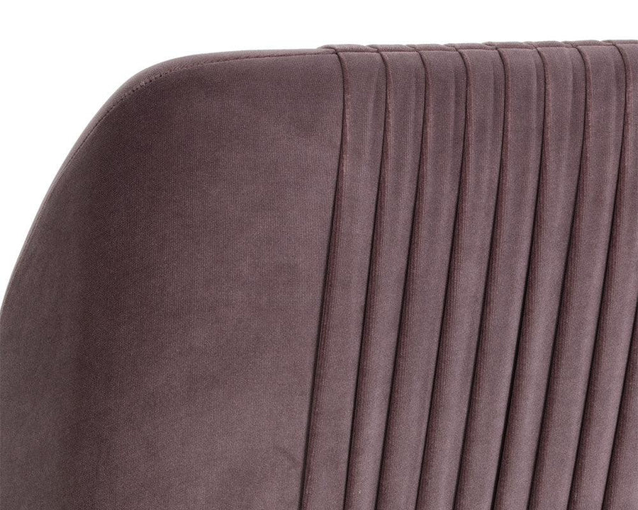 Nevin Dining Chair - Blush Purple - Maison Vogue