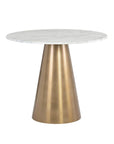 Damon Bistro Table - Gold - 35.5" - Maison Vogue