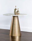 Damon Bistro Table - Gold - 35.5" - Maison Vogue