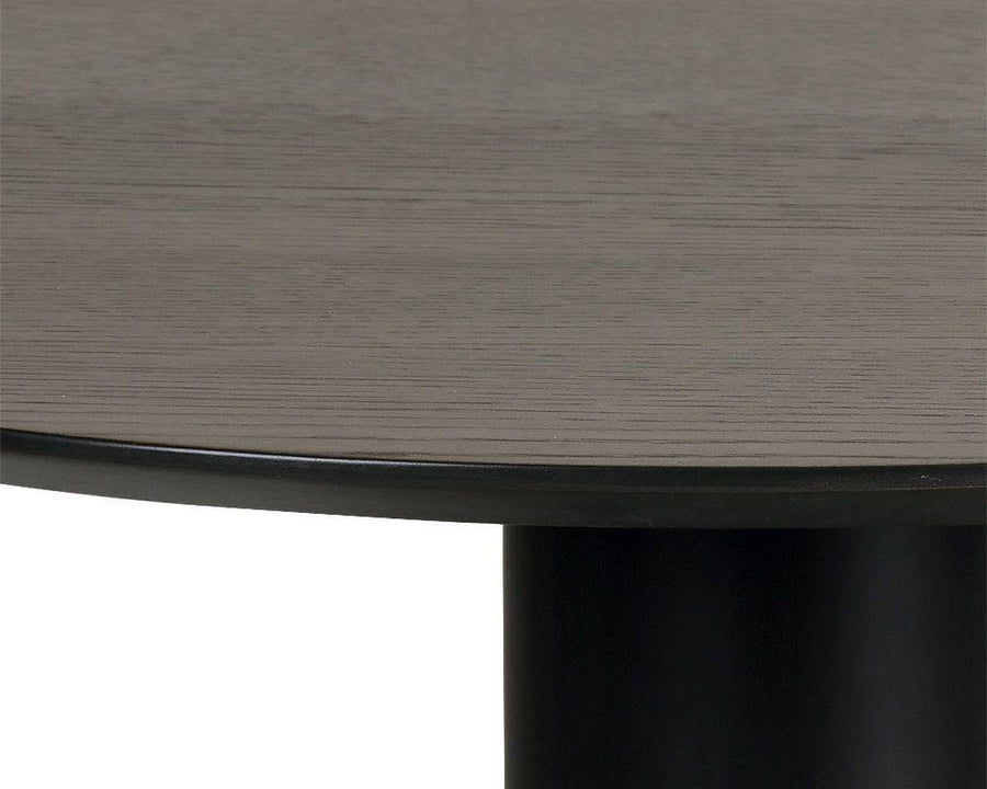 Monaco Coffee Table - Black - Grey Marble / Raw Umber - Maison Vogue