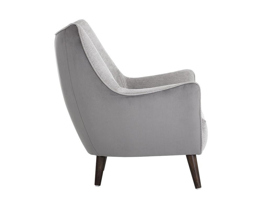 Sorrel Lounge Chair - Polo Club Stone / Antonio Charcoal - Maison Vogue
