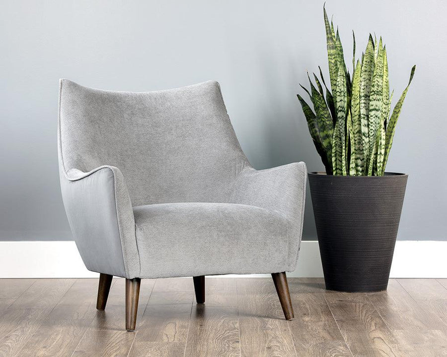 Sorrel Lounge Chair - Polo Club Stone / Antonio Charcoal - Maison Vogue