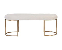 Rayla Bench - Belfast Oatmeal - Maison Vogue