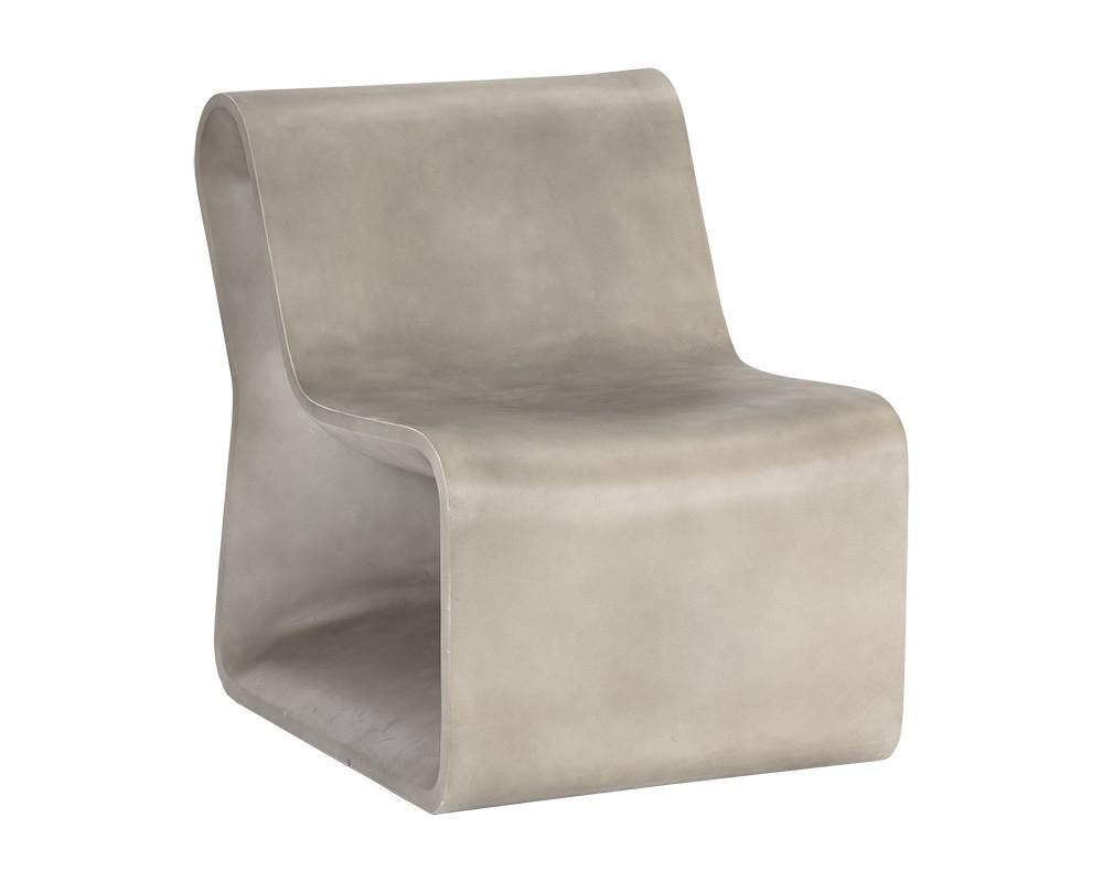 Odyssey Lounge Chair - Grey - Maison Vogue