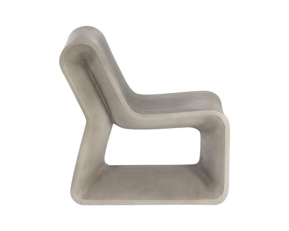 Odyssey Lounge Chair - Grey - Maison Vogue