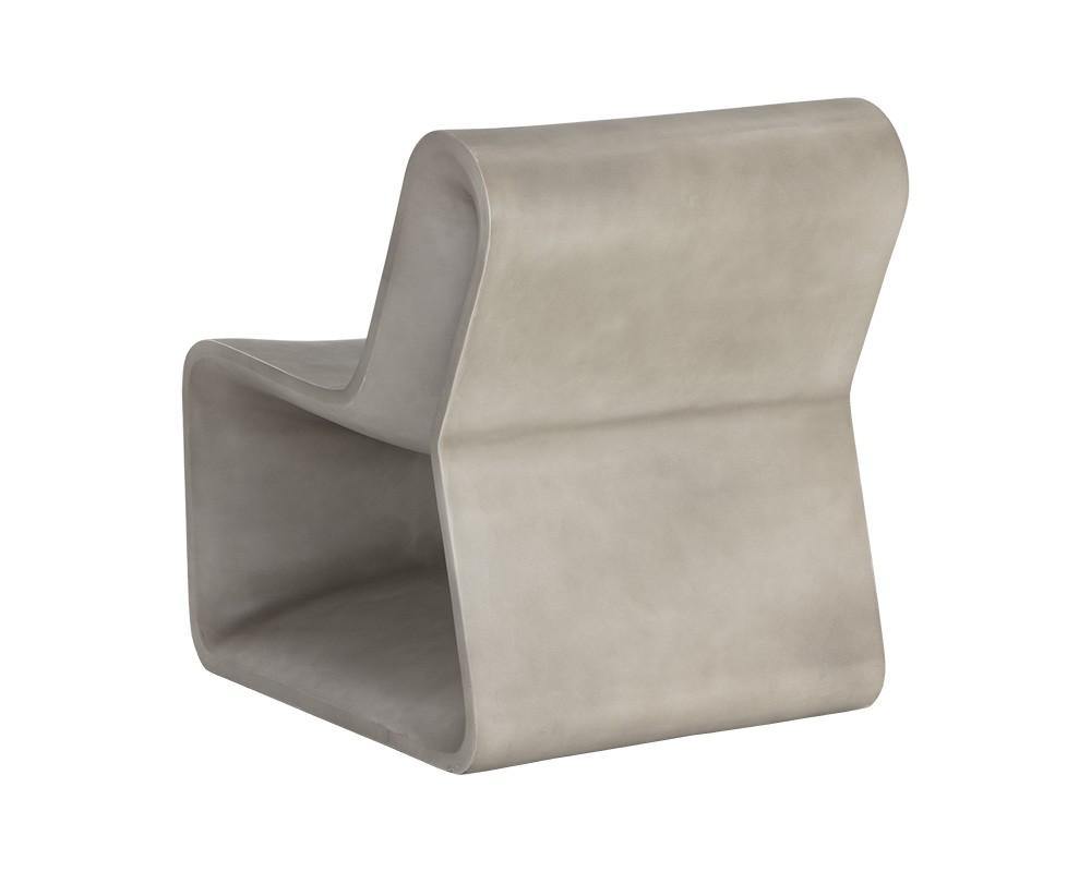 Odyssey Lounge Chair - Grey - Maison Vogue
