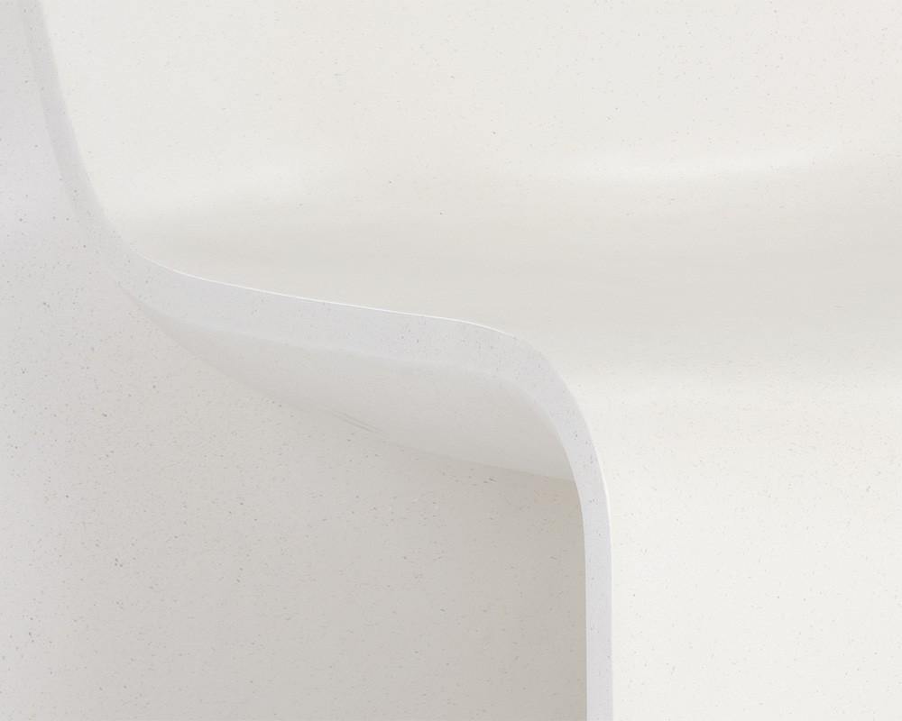 Odyssey Lounge Chair - White - Maison Vogue