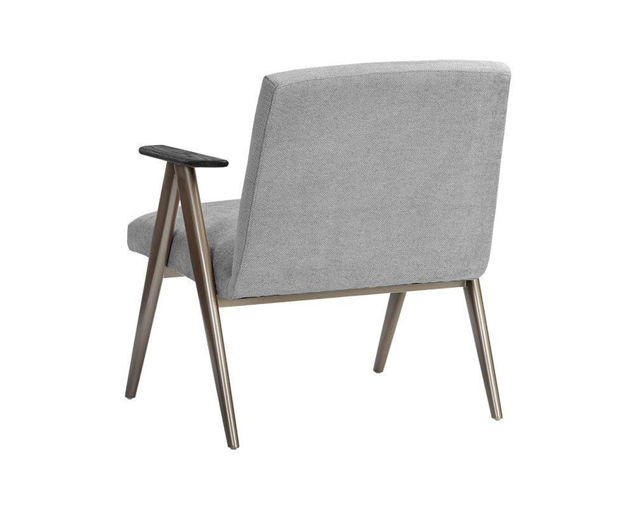Baldwin Lounge Chair - San Remo Winter Cloud - Maison Vogue